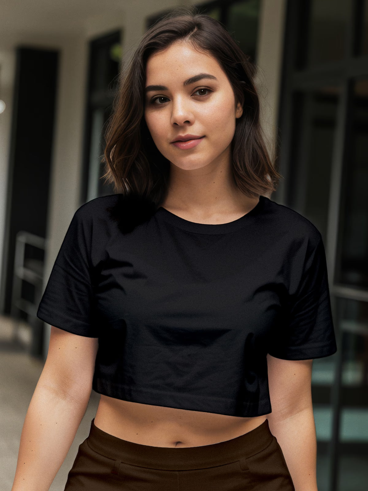 Black Baby Tee