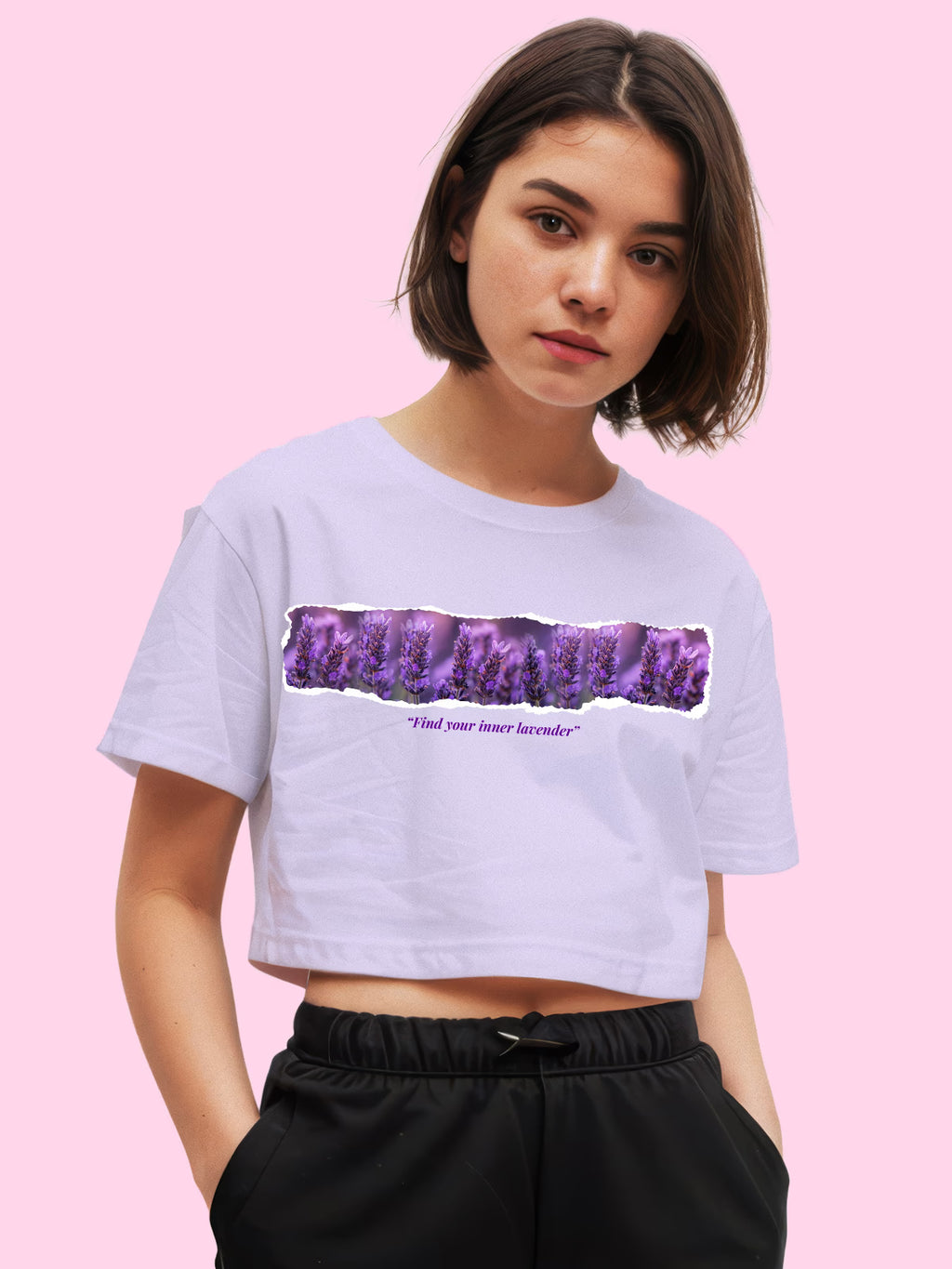 Lavender Baby Tee