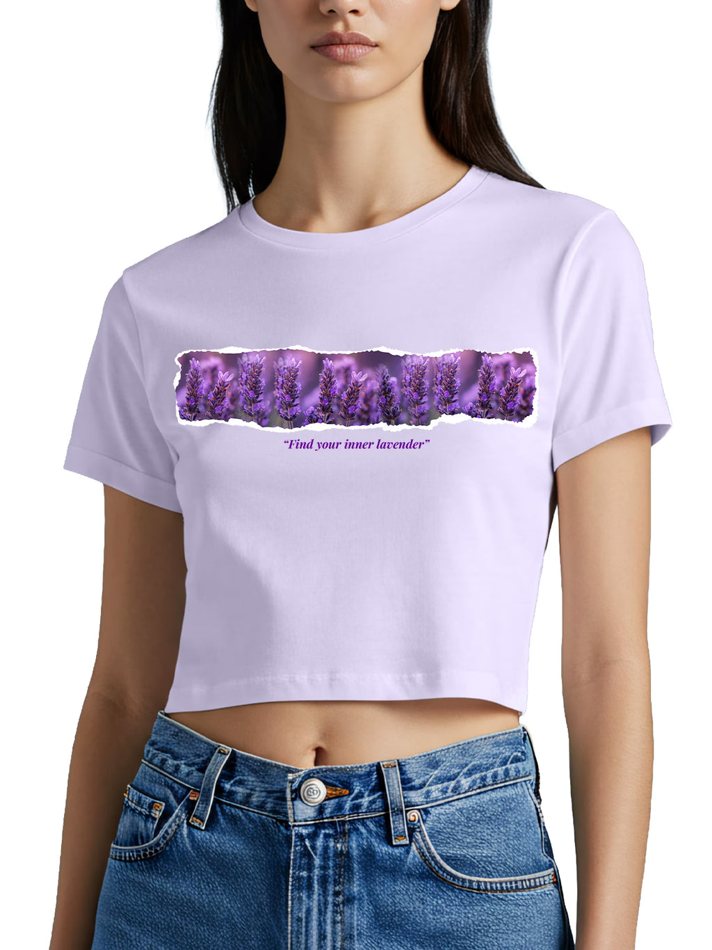 Lavender Baby Tee