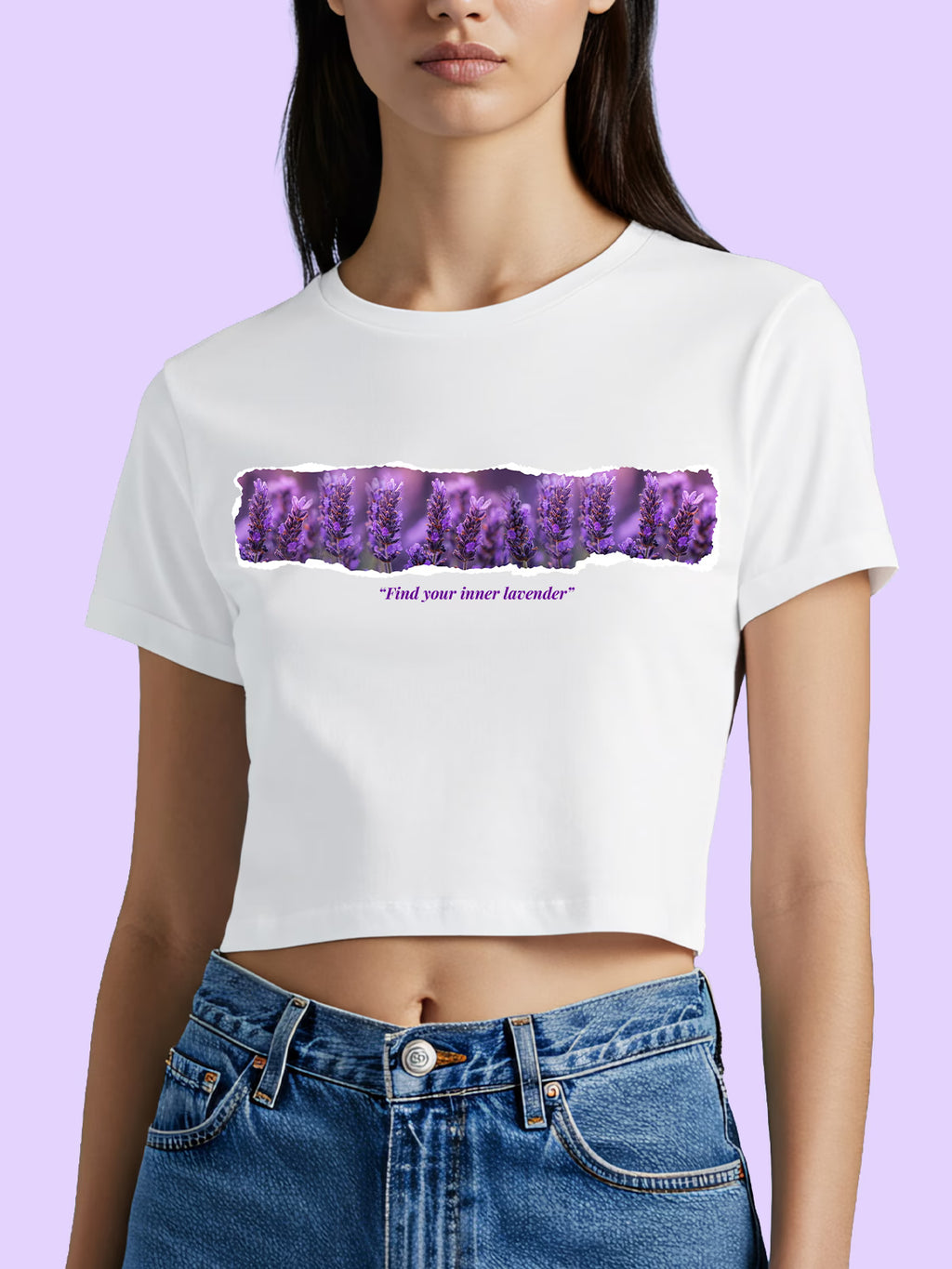 White Baby Tee