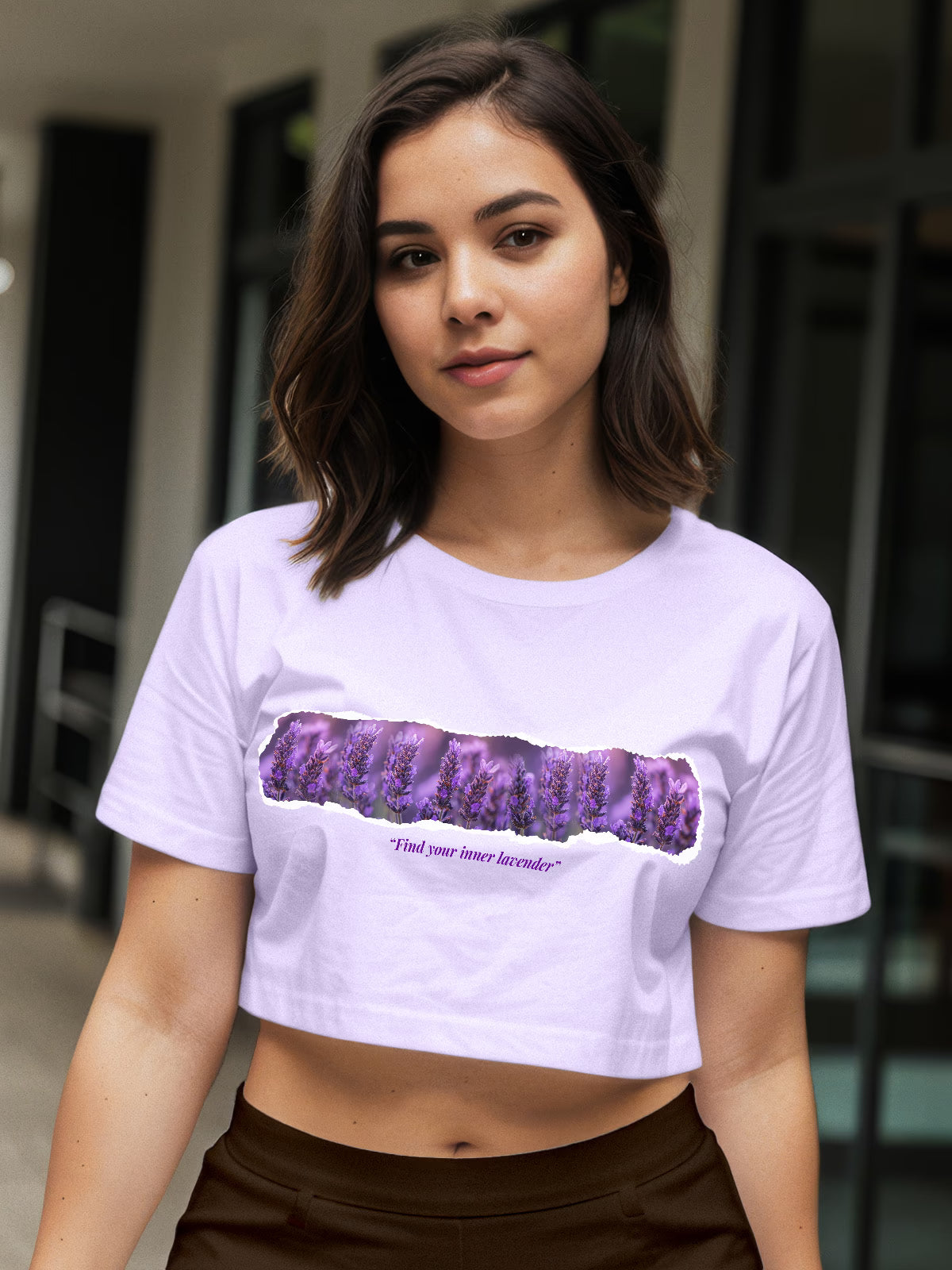Lavender Baby Tee