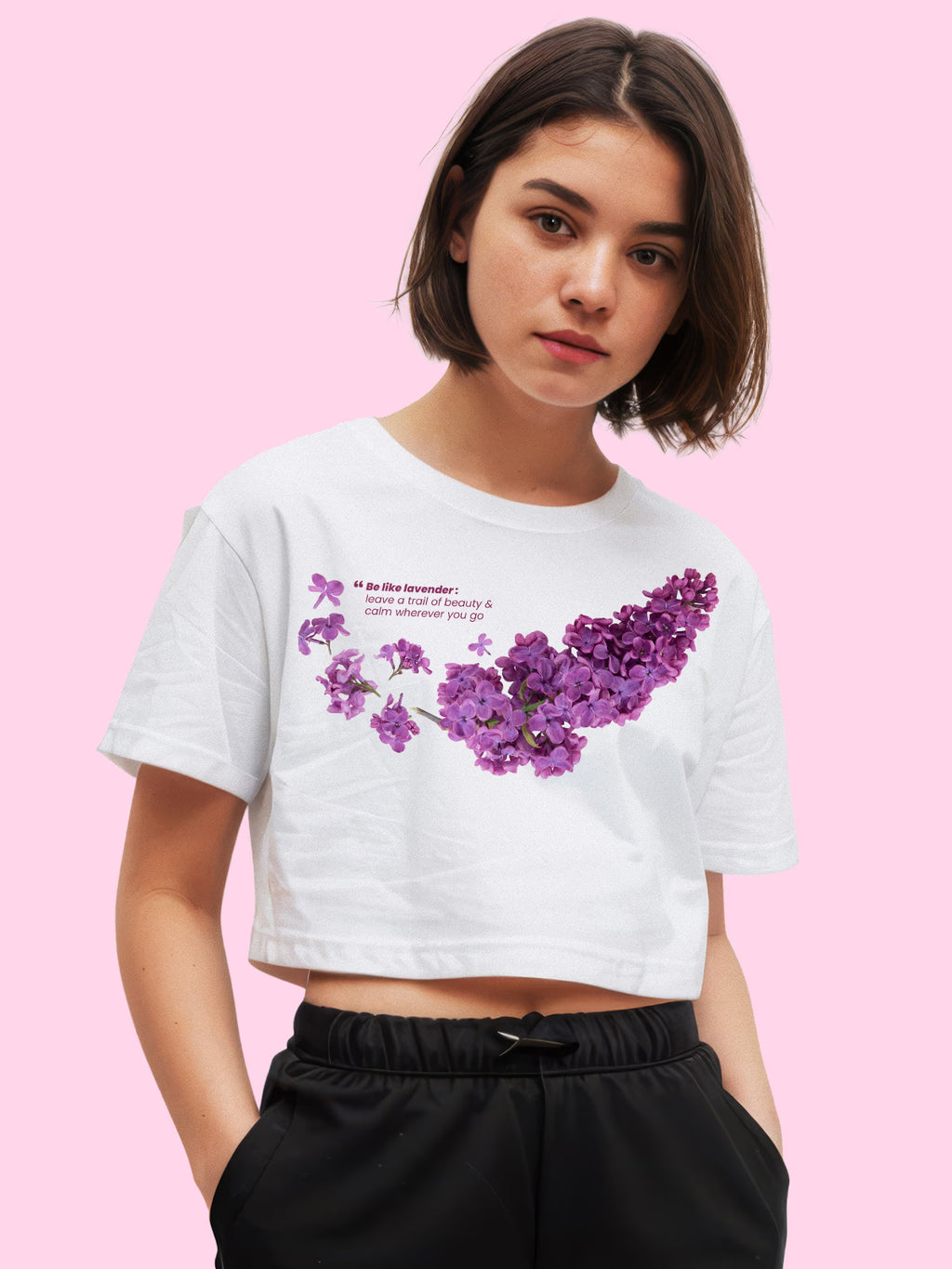 White Baby Tee