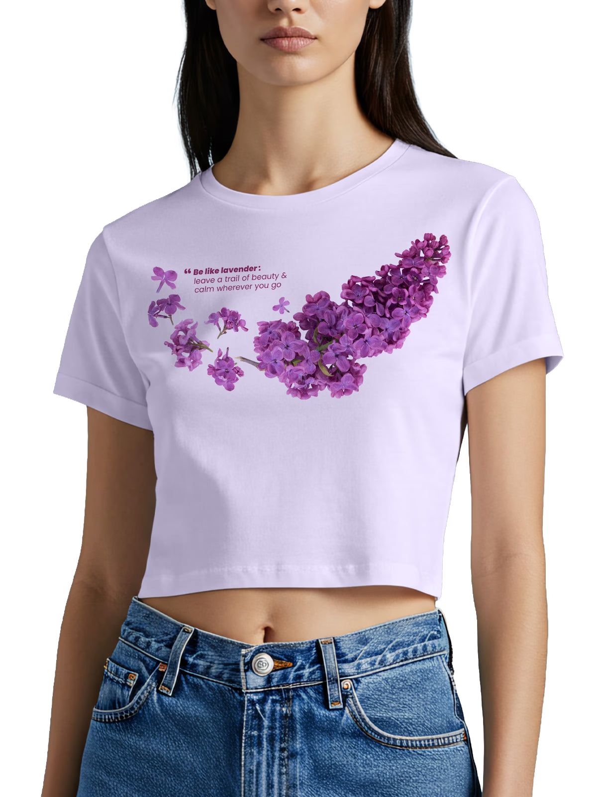 Lavender Baby Tee