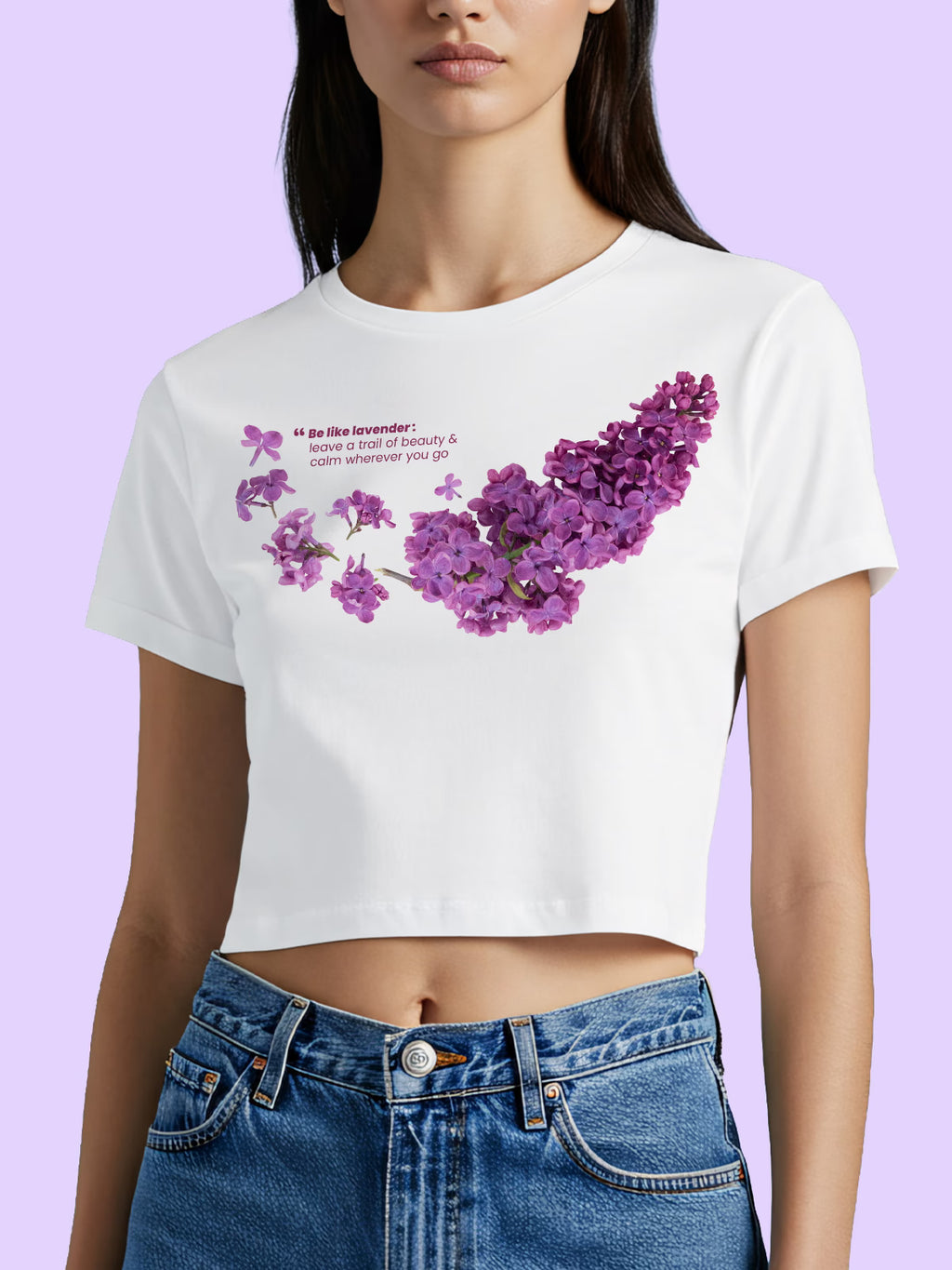 White Baby Tee