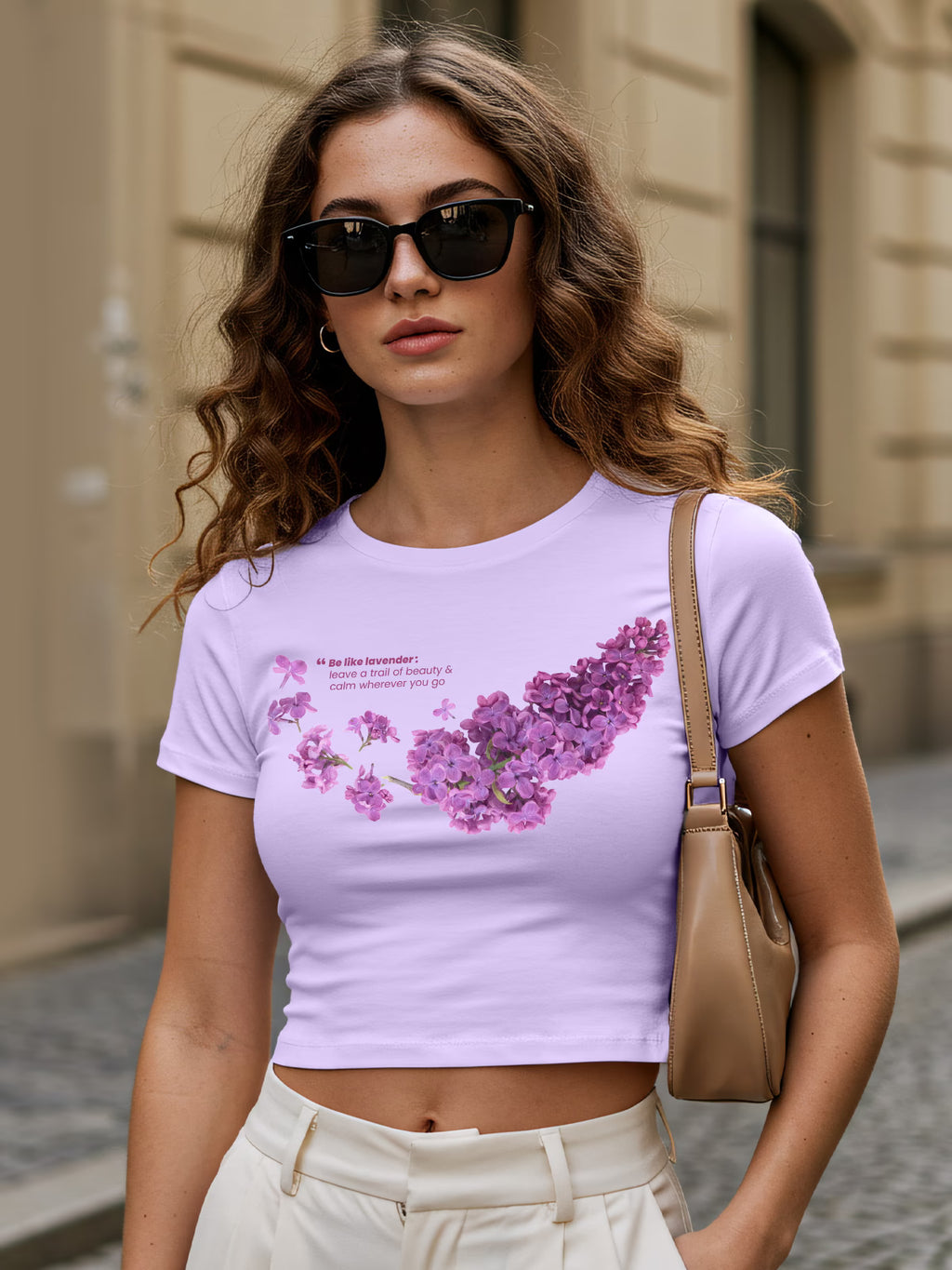 Lavender Baby Tee