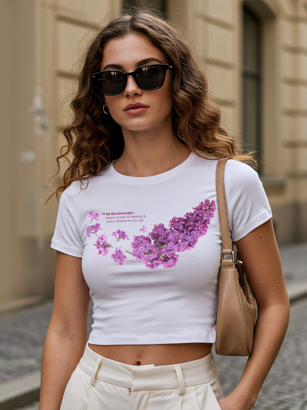 White Baby Tee