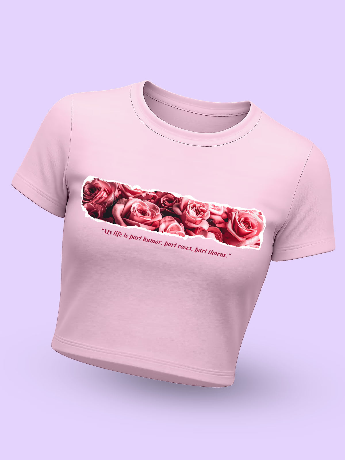 Light Baby Pink Baby Tee