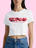 White Baby Tee