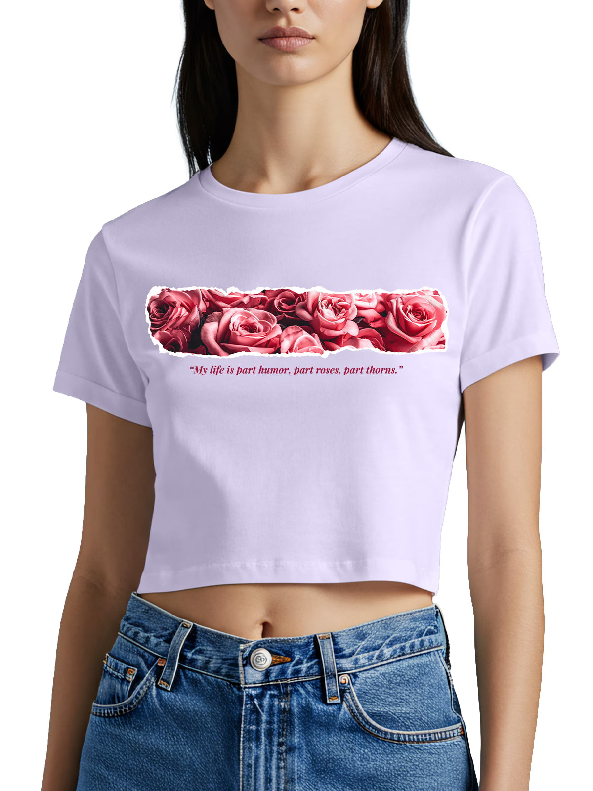Lavender Baby Tee