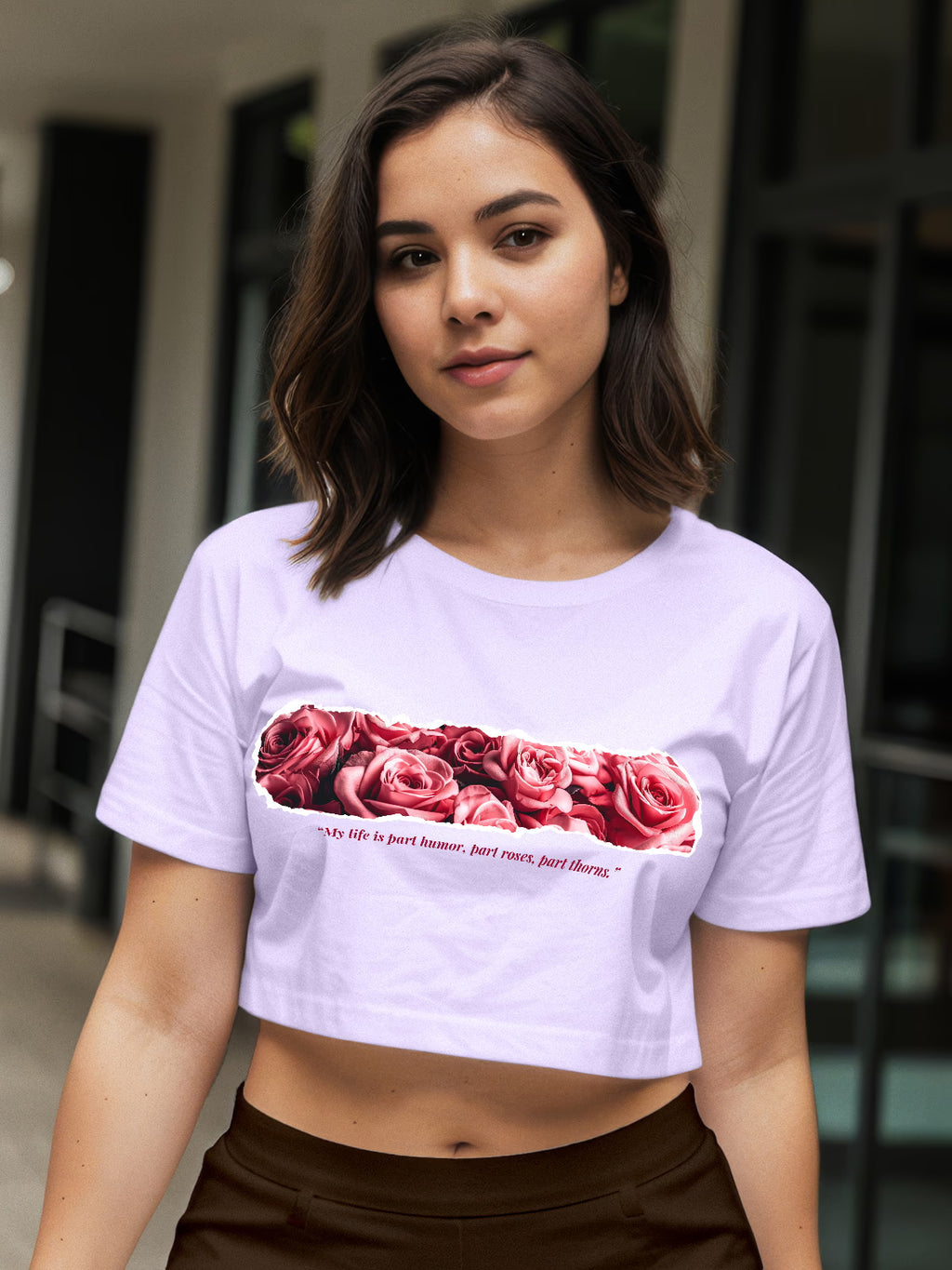 Lavender Baby Tee