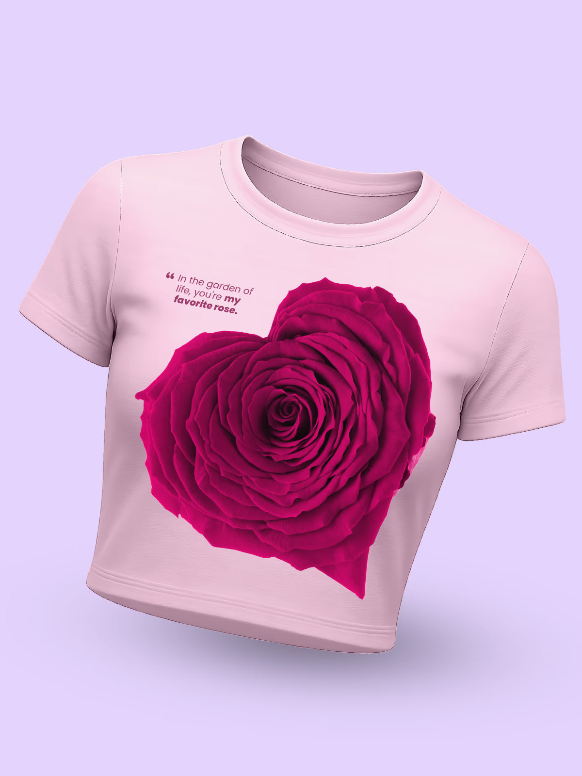 Light Baby Pink Baby Tee