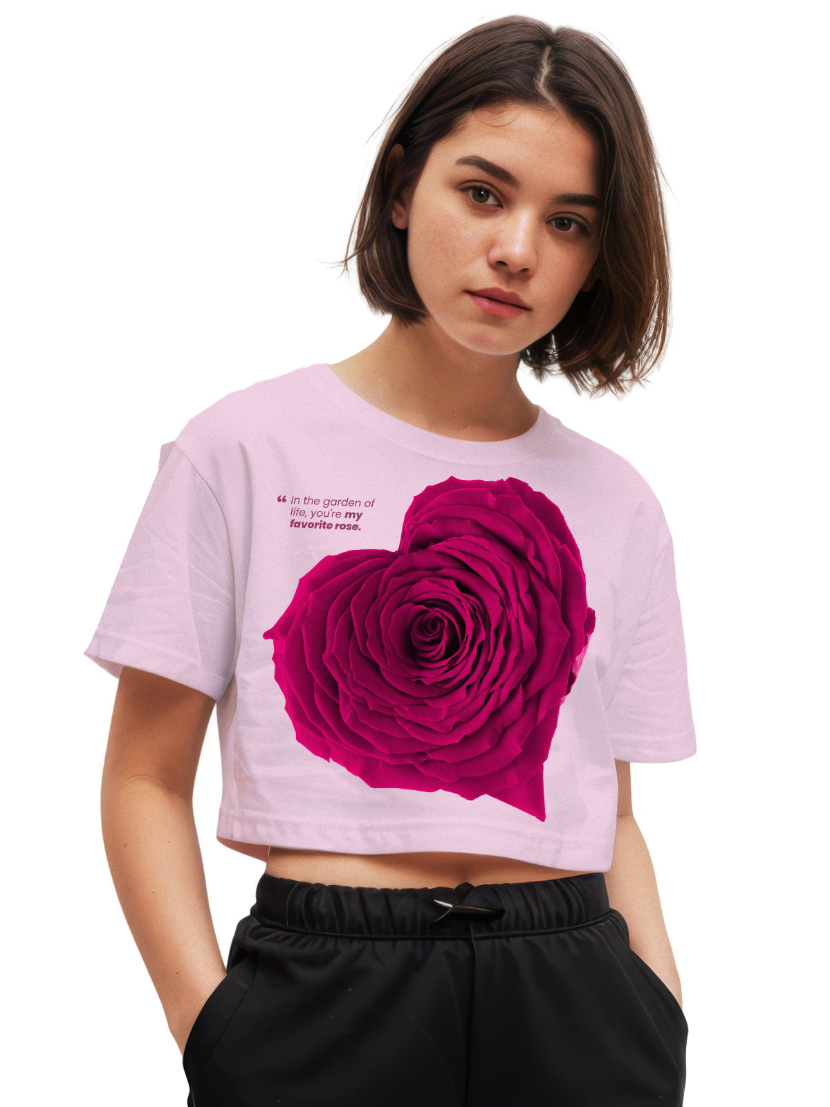 Light Baby Pink Baby Tee