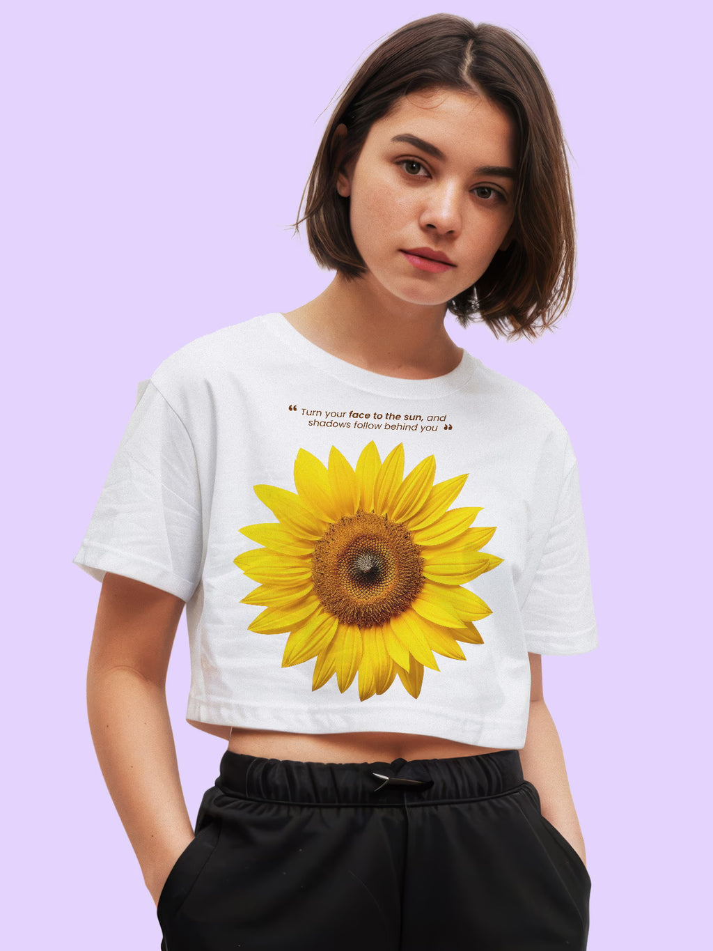 White Baby Tee