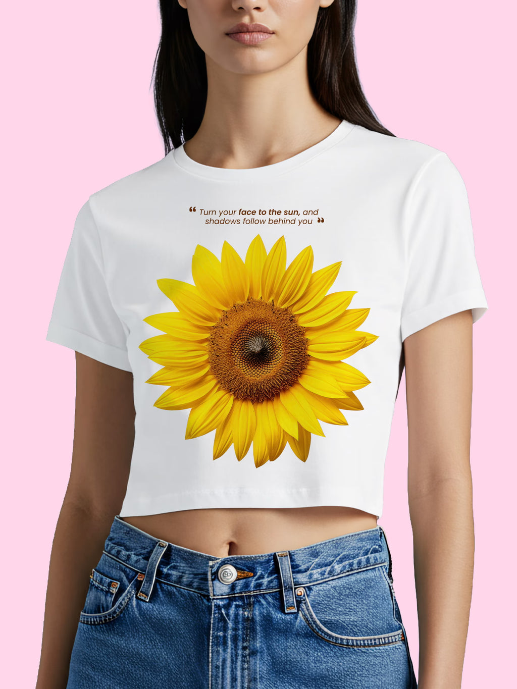 White Baby Tee