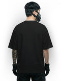 Black Oversized Tee | 240 GSM | Thick Fabric