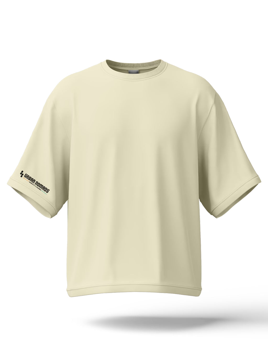 Off White Oversized Tee | 240 GSM | Thick Fabric