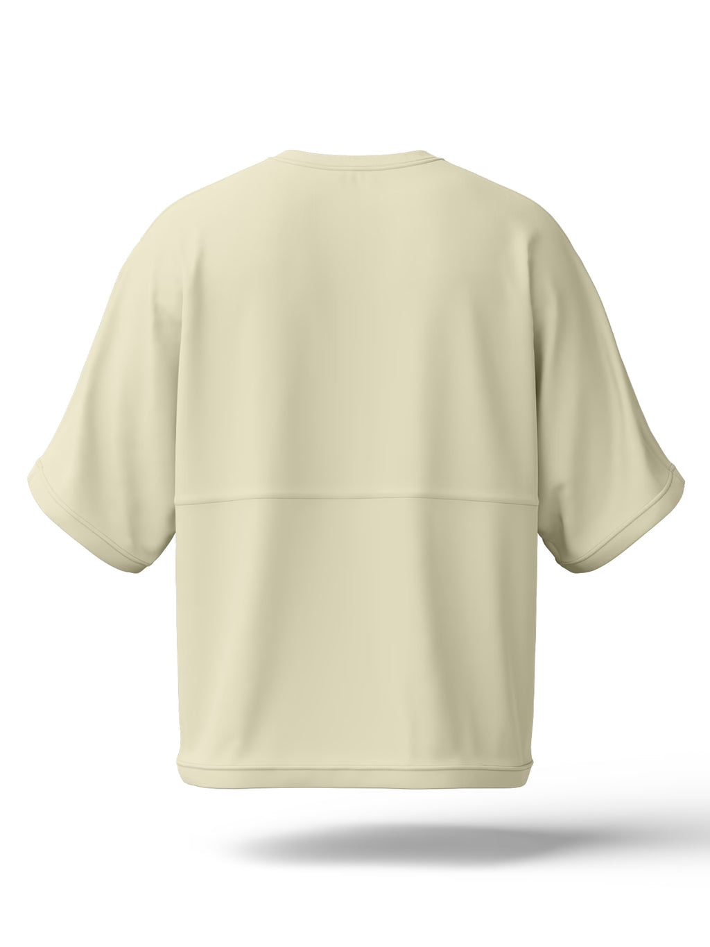 Off White Oversized Tee | 240 GSM | Thick Fabric