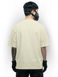 Off White Oversized Tee | 240 GSM | Thick Fabric